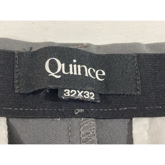 Quince Pants Men’s 32x32 Dark Gray Comfort 5 Pocket Golf Traveler Athleisure - Picture 7 of 13